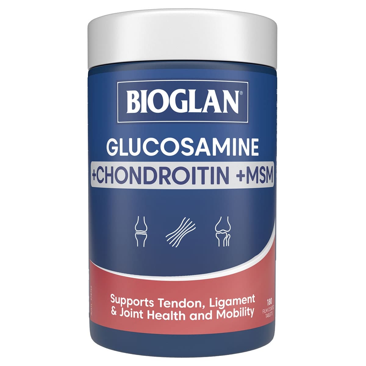 Bioglan Glucosamine Chondroitin + Msm 180 Tablets