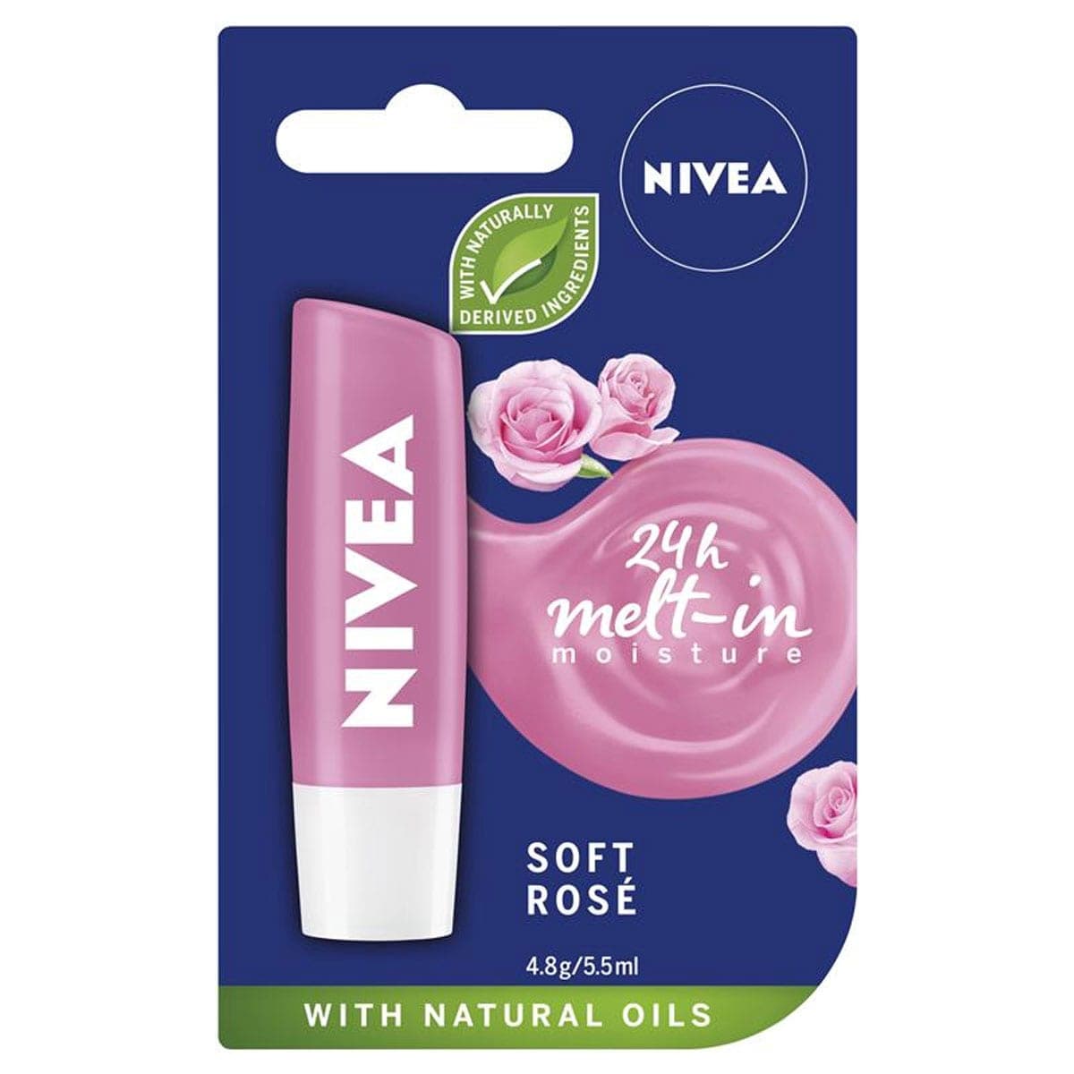 Thumbnail Nivea Soft Rose Lip Balm 4.8G