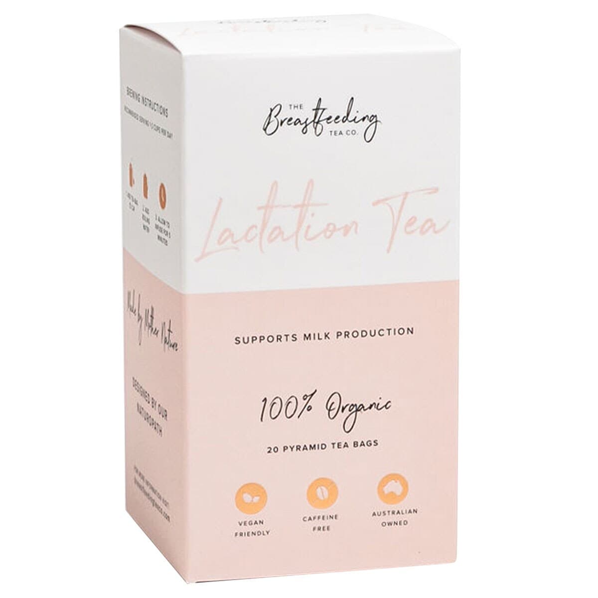 The Breastfeeding Tea Co Lactation Tea 20 Pyramid Tea Bags