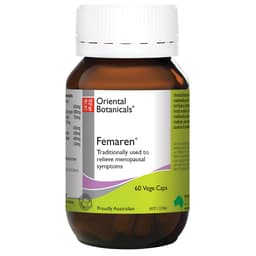 Oriental Botanicals Femaren 60 Vegetarian Capsules