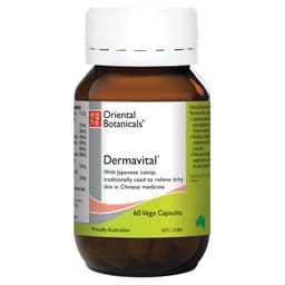 Oriental Botanicals Dermavital 60 Vegetarian Capsules