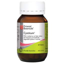 Oriental Botanicals Cystitum 60 Tablets (New Formula)