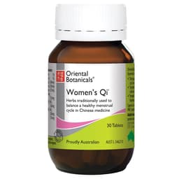 Oriental Botanicals Womens Qi 30 Tablets (New Formula)