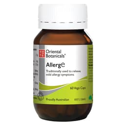 Oriental Botanicals Allerge 60 Vegetarian Capsules