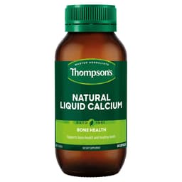 Thompsons Natural Liquid Calcium 60 Capsules