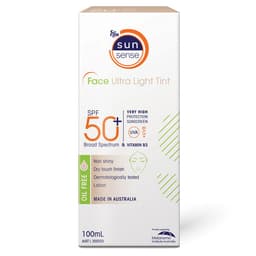 Ego Sunsense Face Ultra Light Tint Spf50+ 100Ml