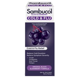 Sambucol Cold & Flu Relief Liquid 250Ml