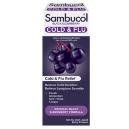 Sambucol Cold & Flu Relief Liquid 120Ml