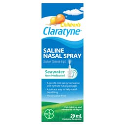 Claratyne Childrens Saline Nasal Spray 20Ml