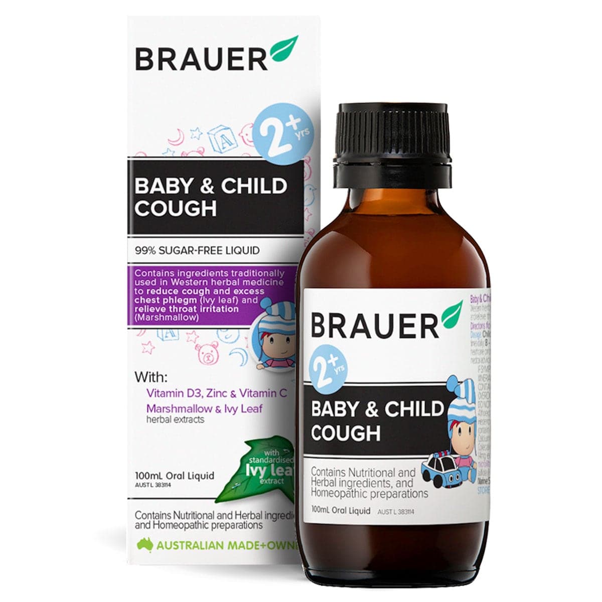 Brauer Baby & Child Cough Relief Oral Liquid 100Ml