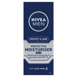 Nivea For Men Protect & Care Protective Moisturiser Spf15 75Ml