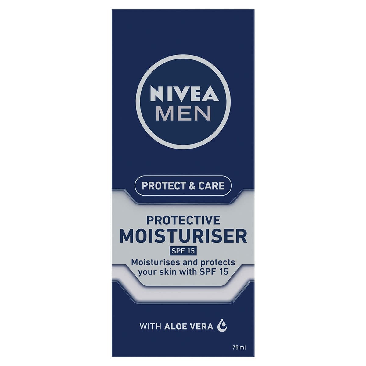 Nivea For Men Protect & Care Protective Moisturiser Spf15 75Ml