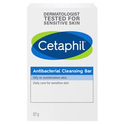 Cetaphil Antibacterial Cleansing Bar 127G