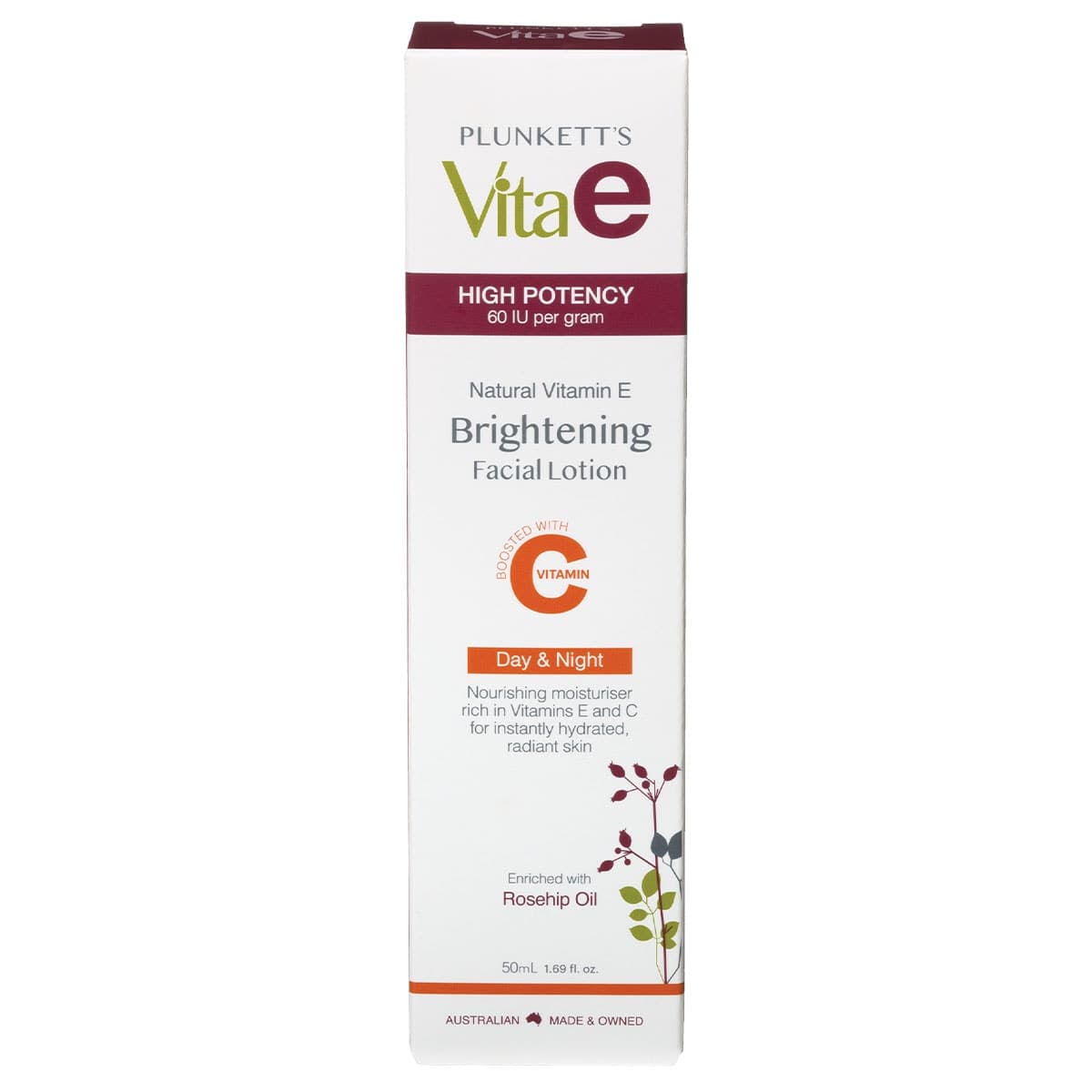 Thumbnail Plunketts Vitae Natural Vitamin E Brightening Facial Lotion 50Ml