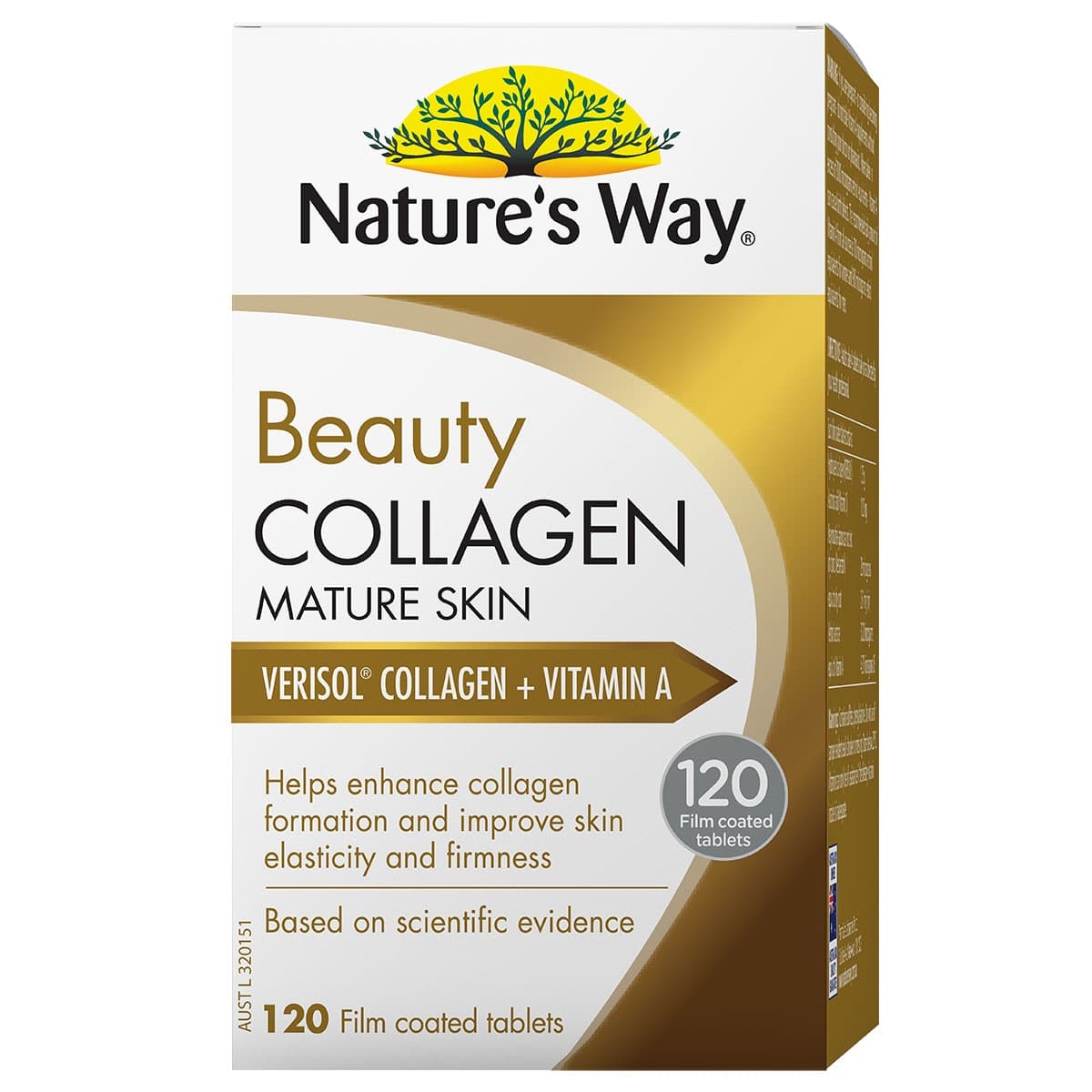 Natures Way Beauty Collagen Mature Skin 120 Tablets