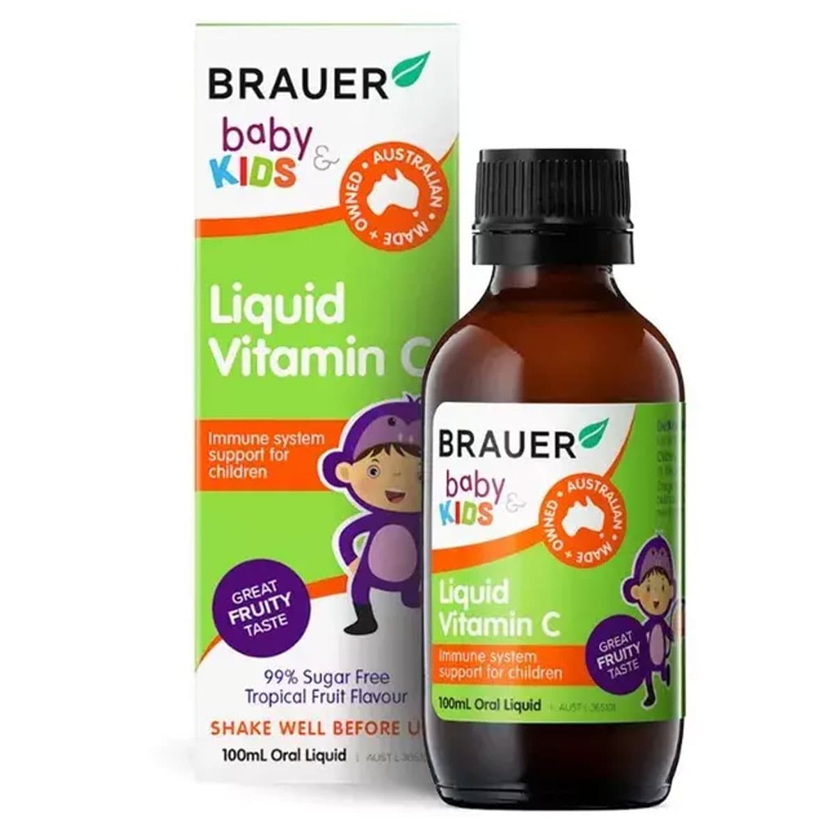 Brauer Baby & Kids Liquid Vitamin C 100Ml