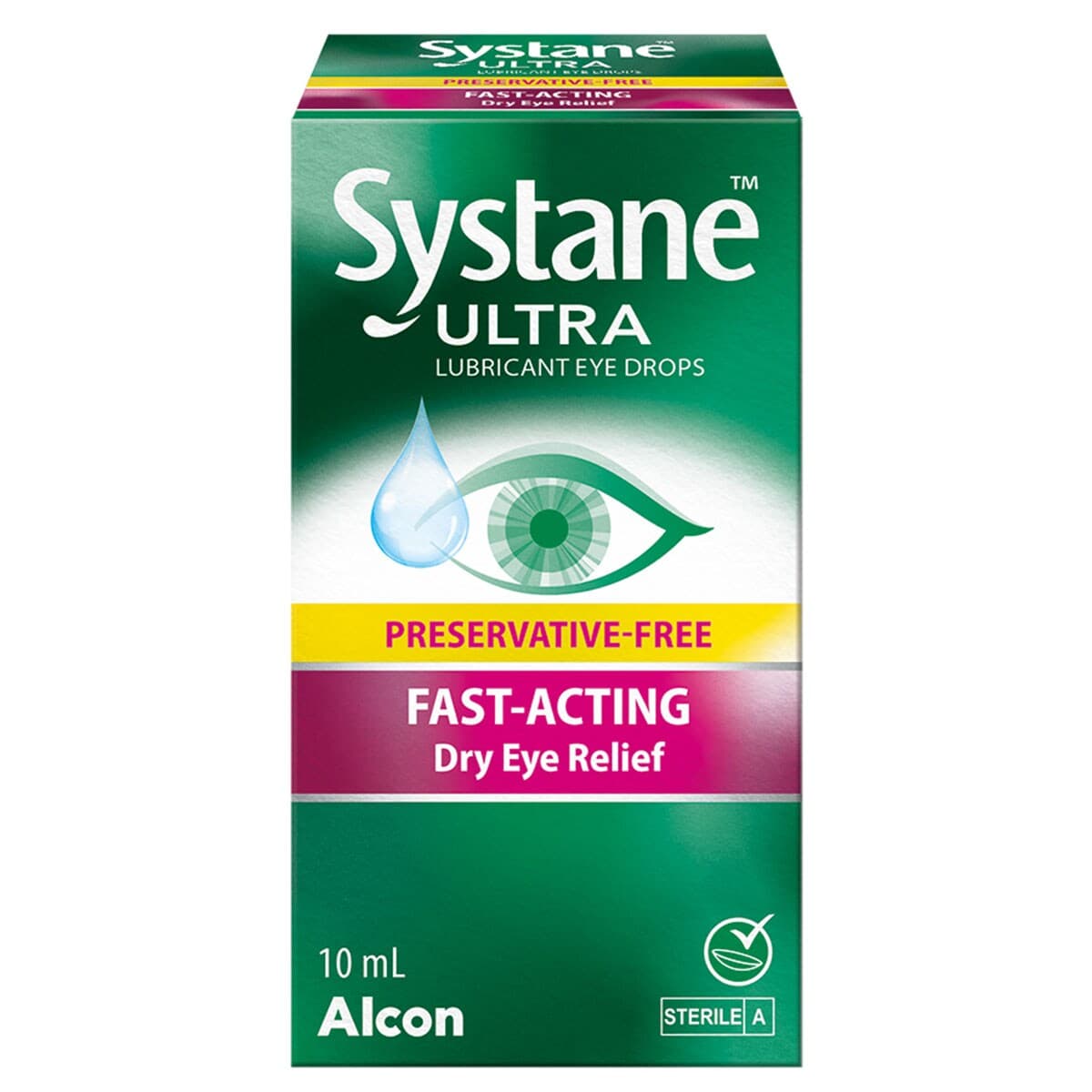 Thumbnail Systane Ultra Lubricant Eye Drops Fast Acting Preservative Free 10Ml