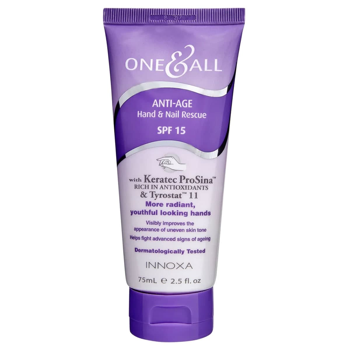 Innoxa One & All Anti Age Hand Cream Spf15 75Ml