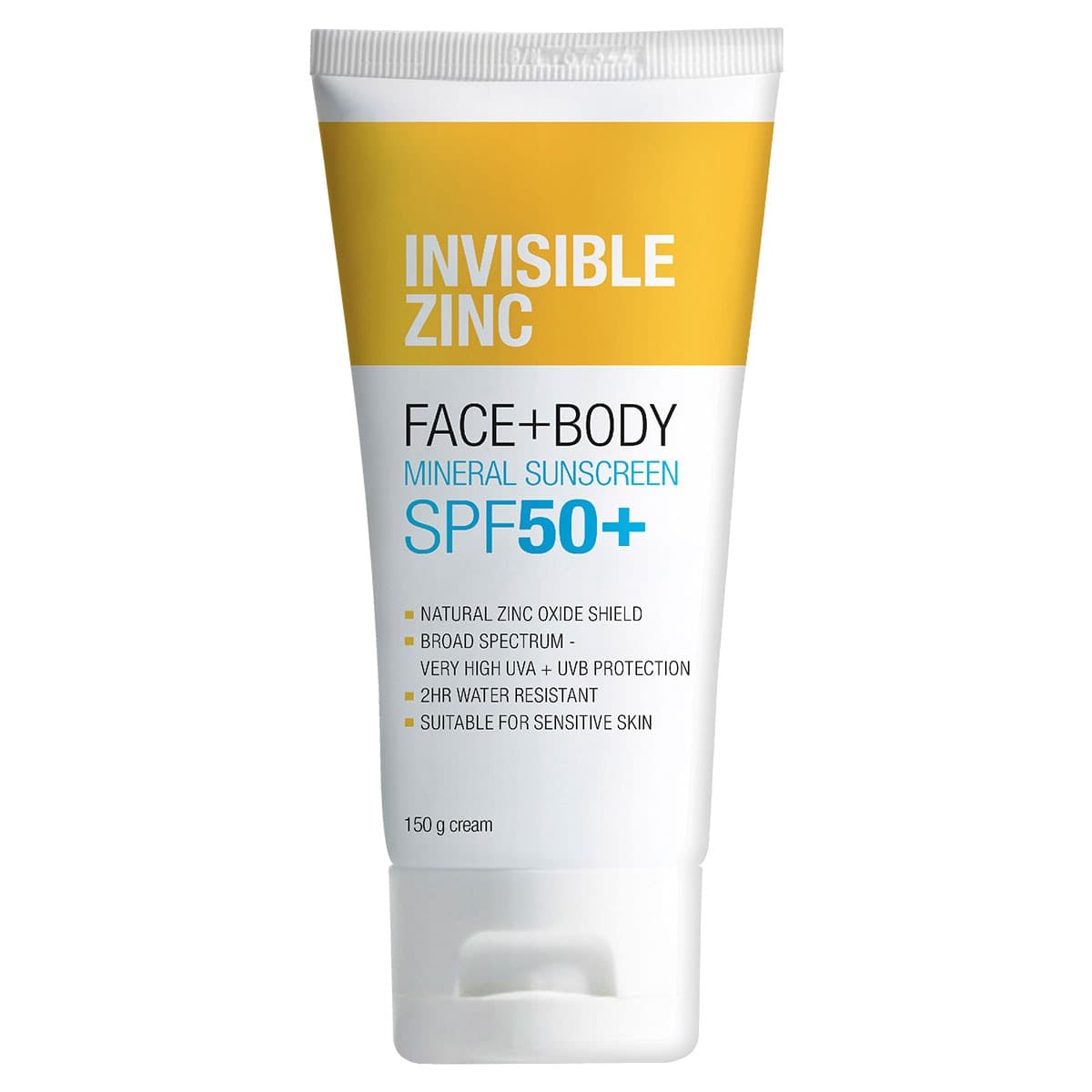 Thumbnail Invisible Zinc Sunscreen Face & Body Spf50+ 150G