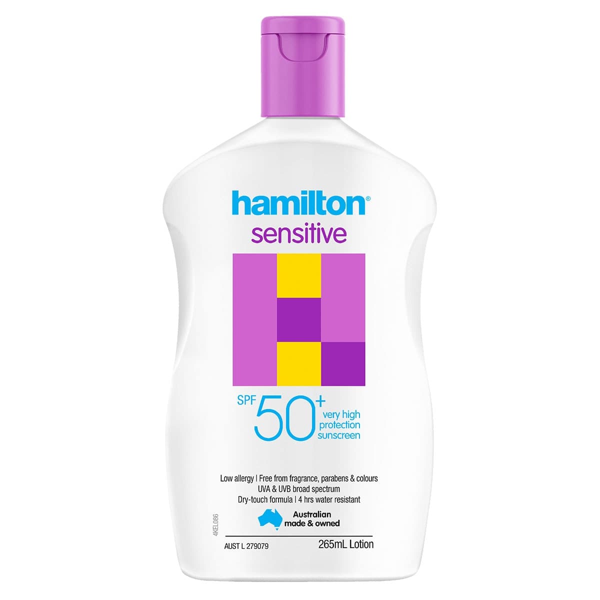 Hamilton Sunscreen Sensitive Lotion Spf50 265Ml