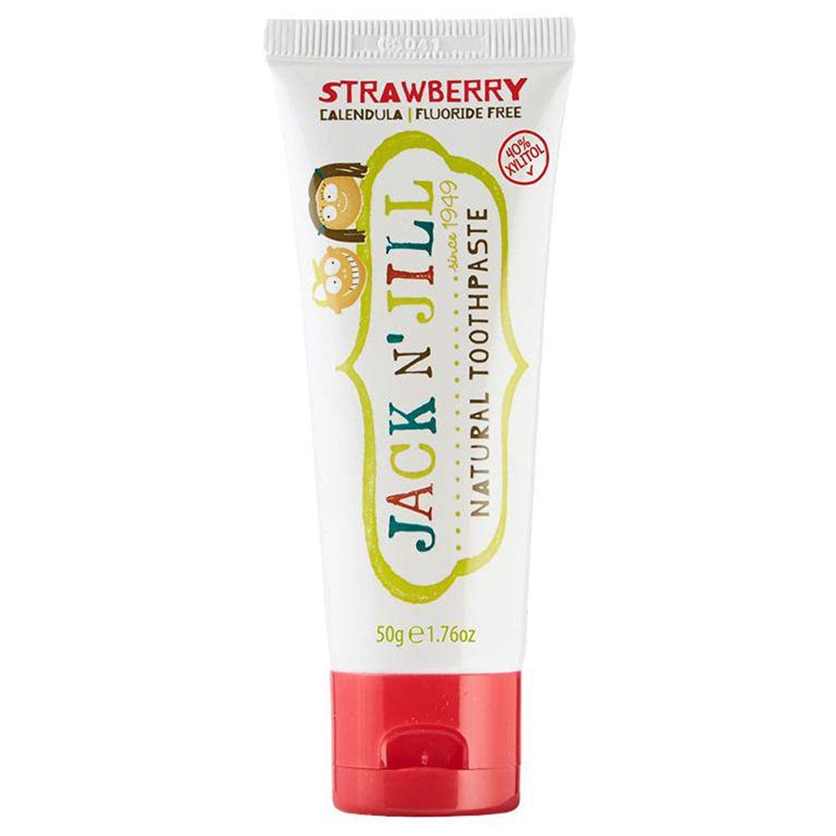 Jack N Jill Childrens Toothpaste Strawberry 50G