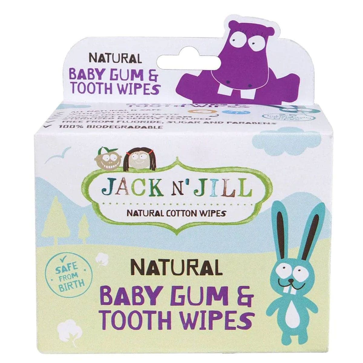 Jack N Jill Tooth & Gum Wipes 25 Pack