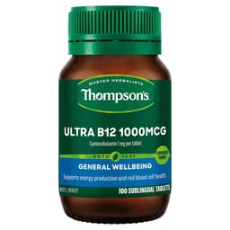 Thompsons Ultra B12 1000Mcg 100 Tablets