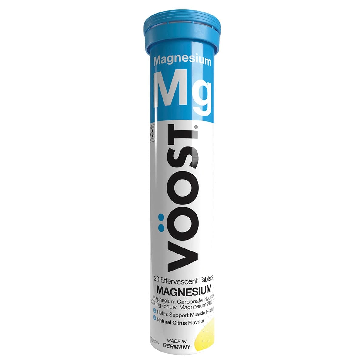 Voost Magnesium 200Mg Citrus Flavour 20 Effervescent Tablets