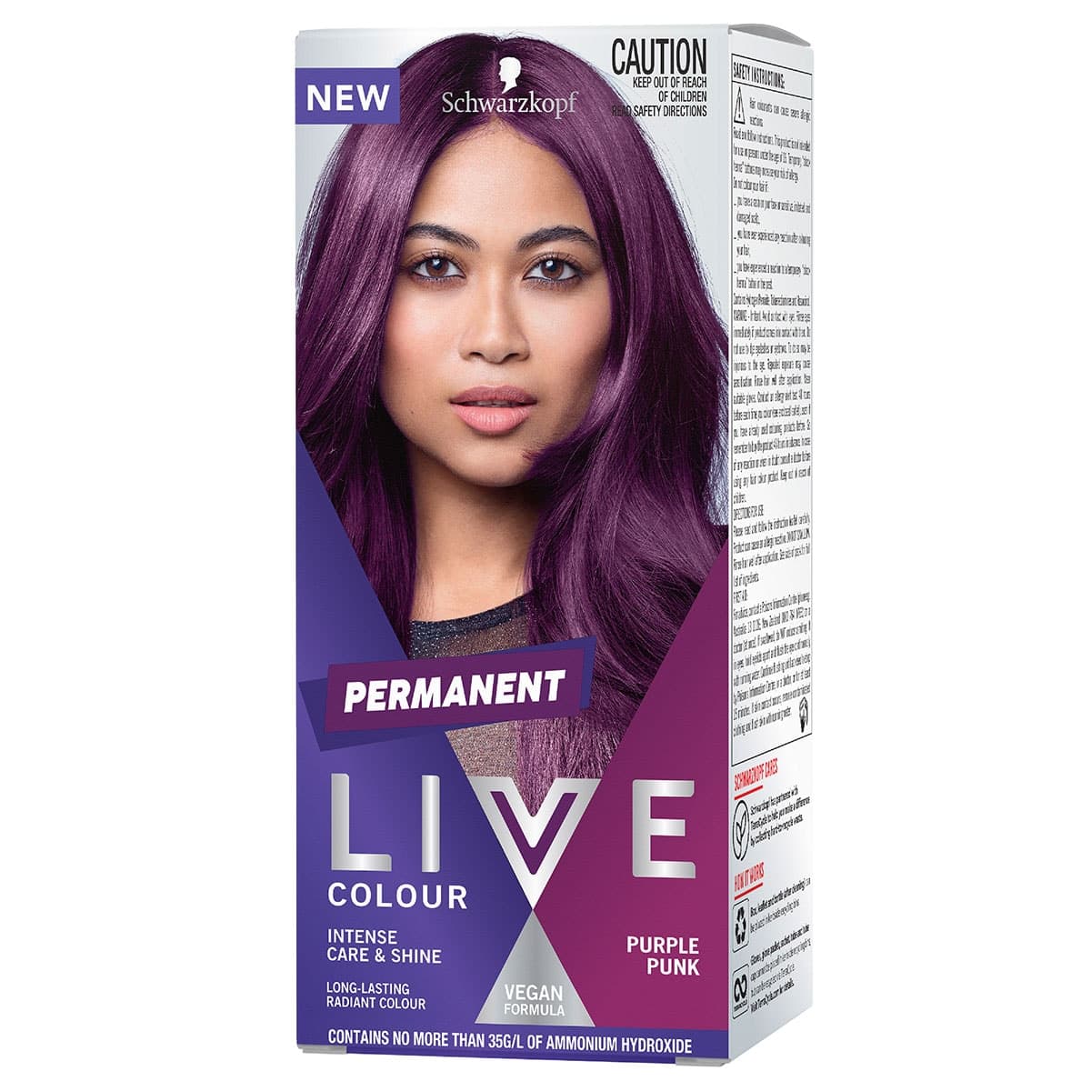 Schwarzkopf Live Colour Permanent Purple Punk