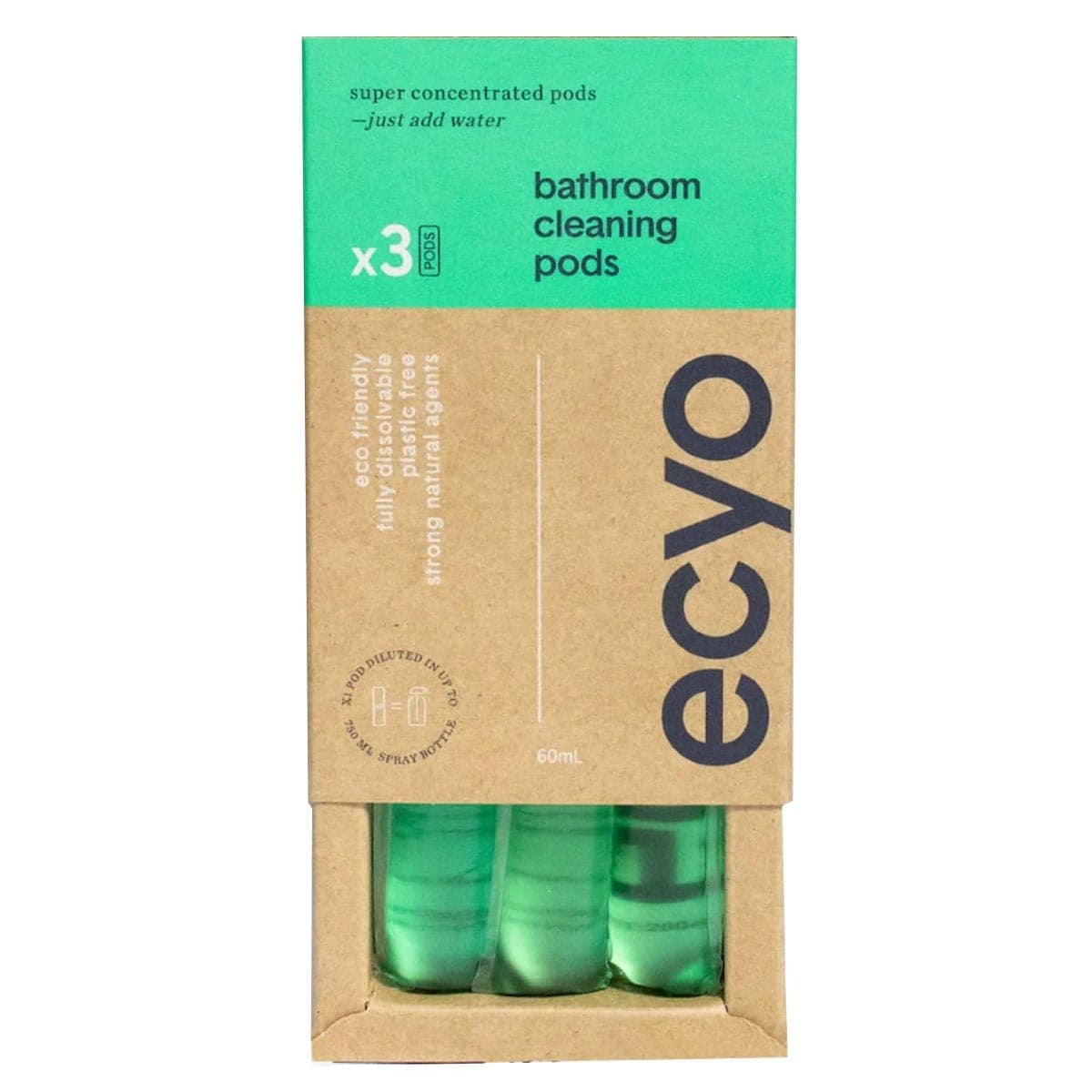 Thumbnail Ecyo Bathroom Cleaning Pods 3 Pack