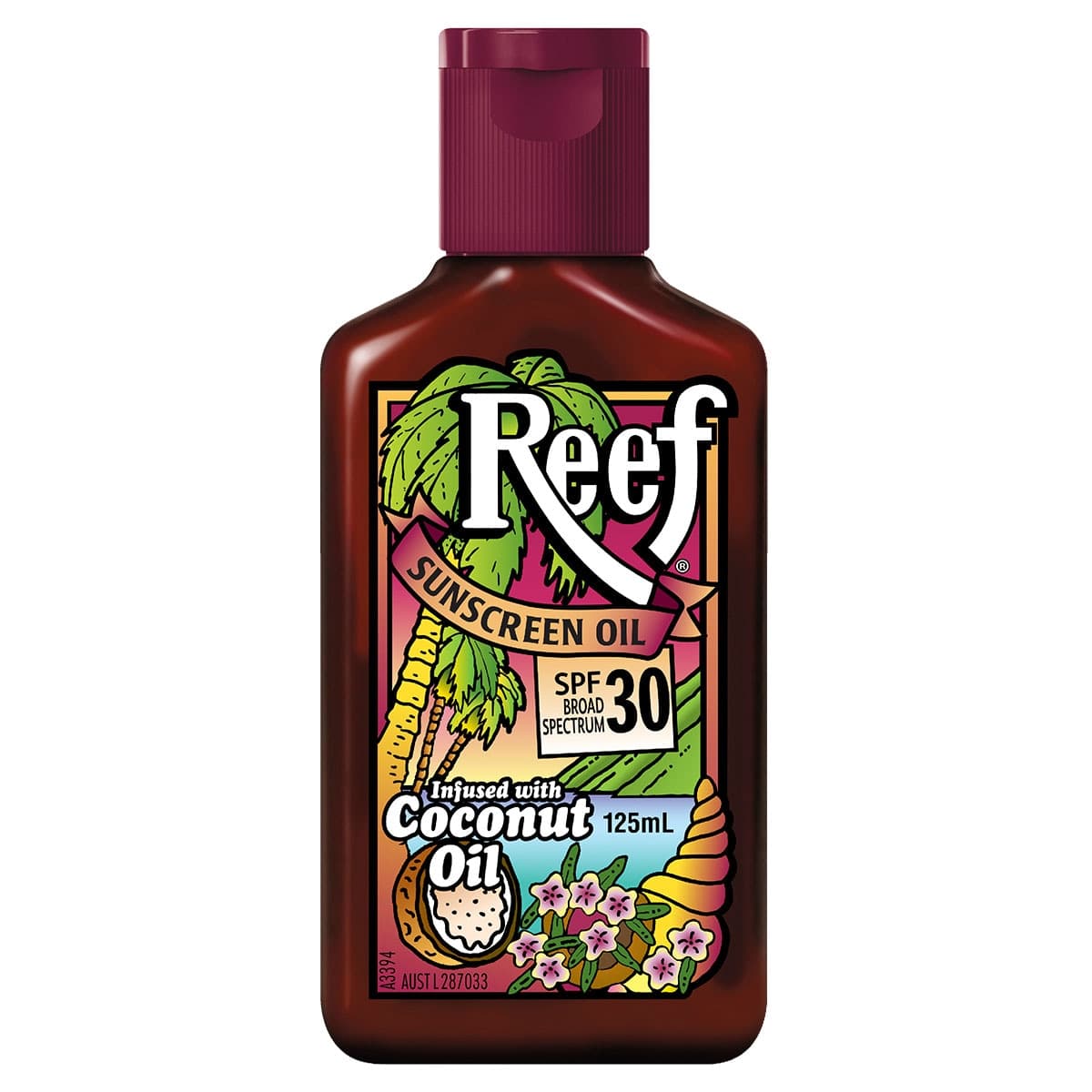 Reef Coconut Sunscreen Oil Spf30 125Ml