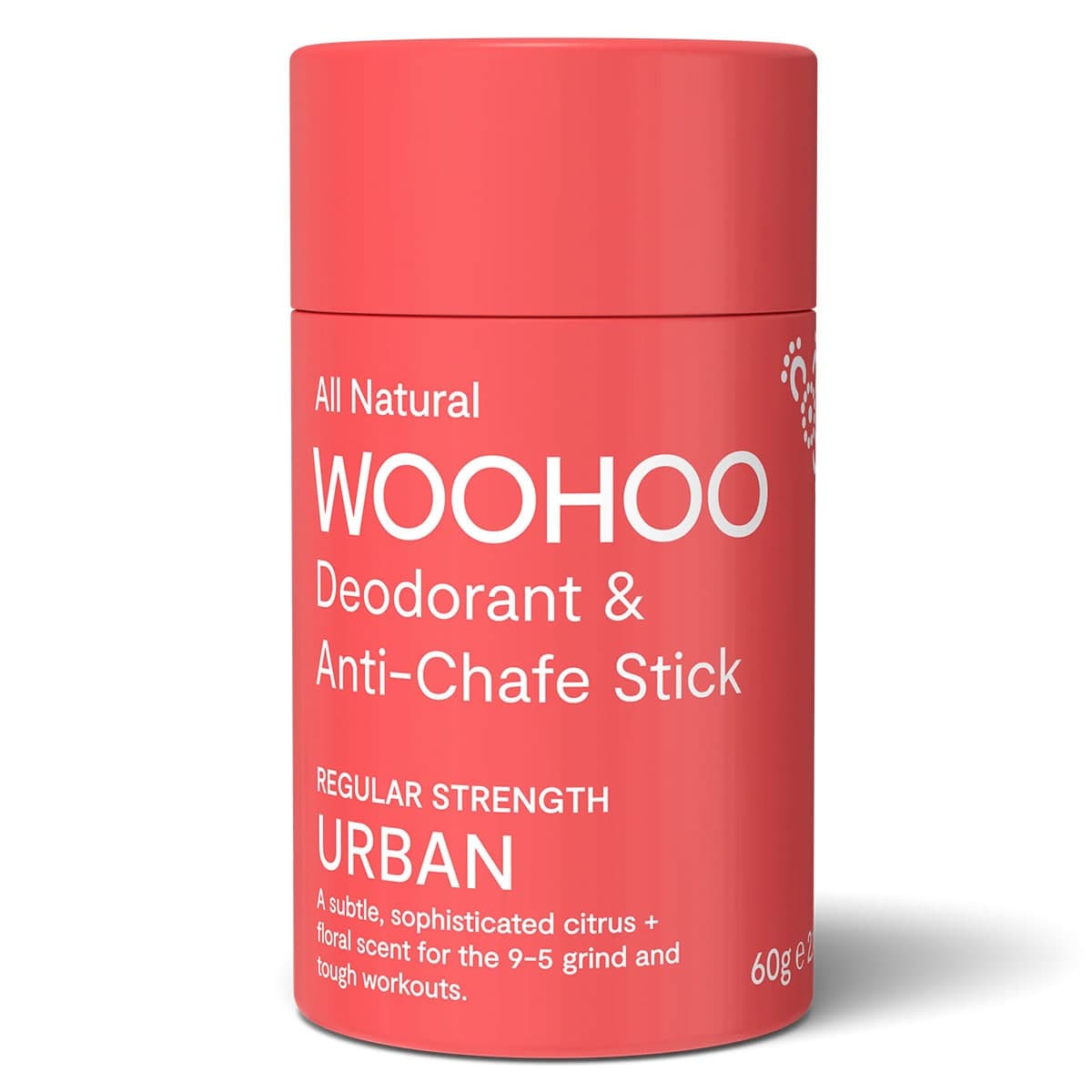 Woohoo Body Deodorant & Anti-Chafe Stick Urban 60G