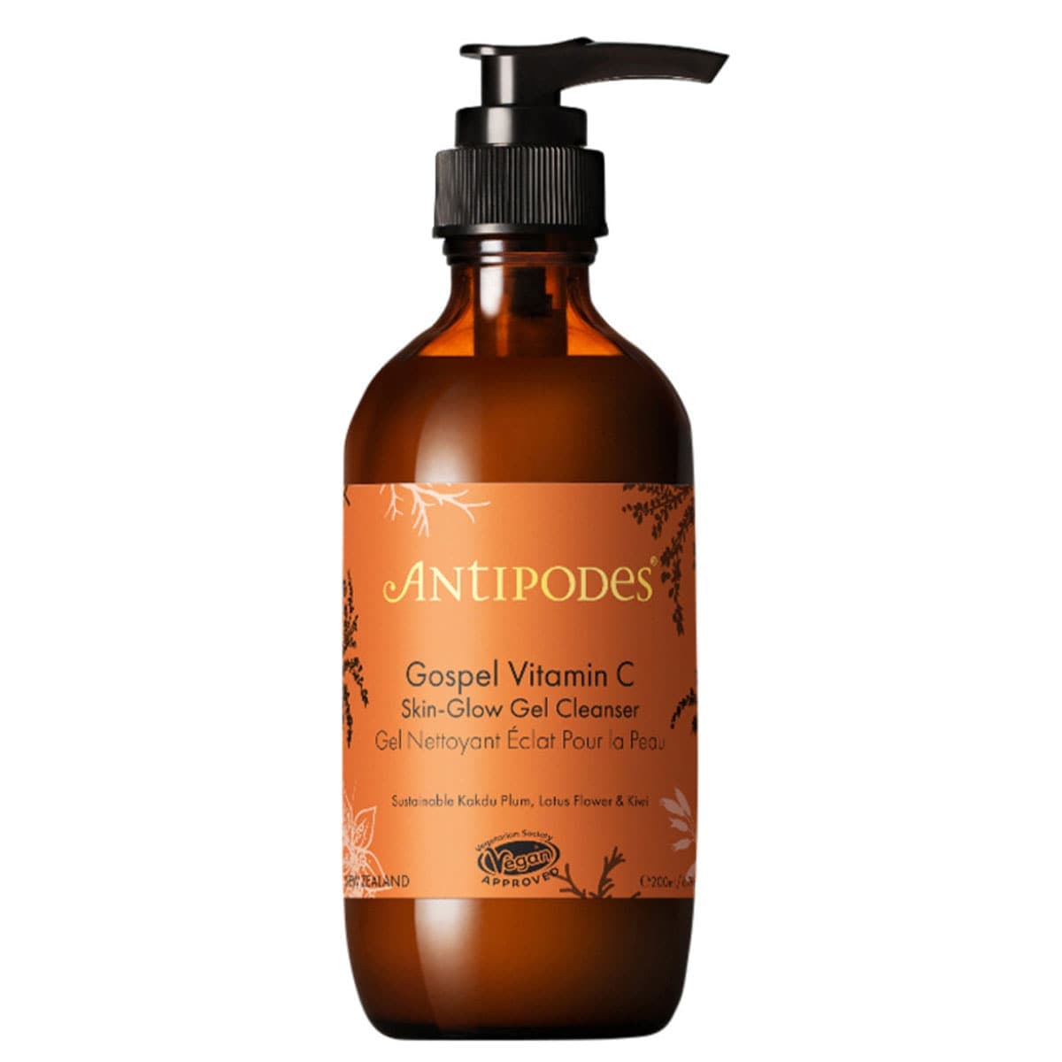 Antipodes Gospel Vitamin C Skin-Glow Gel Cleanser 200Ml