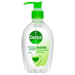 Dettol Instant Hand Sanitiser Original 200Ml