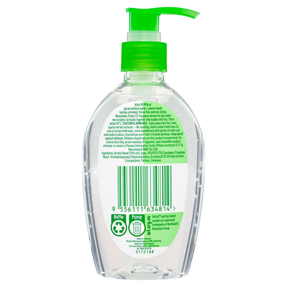 Thumbnail Dettol Instant Hand Sanitiser Original 200Ml