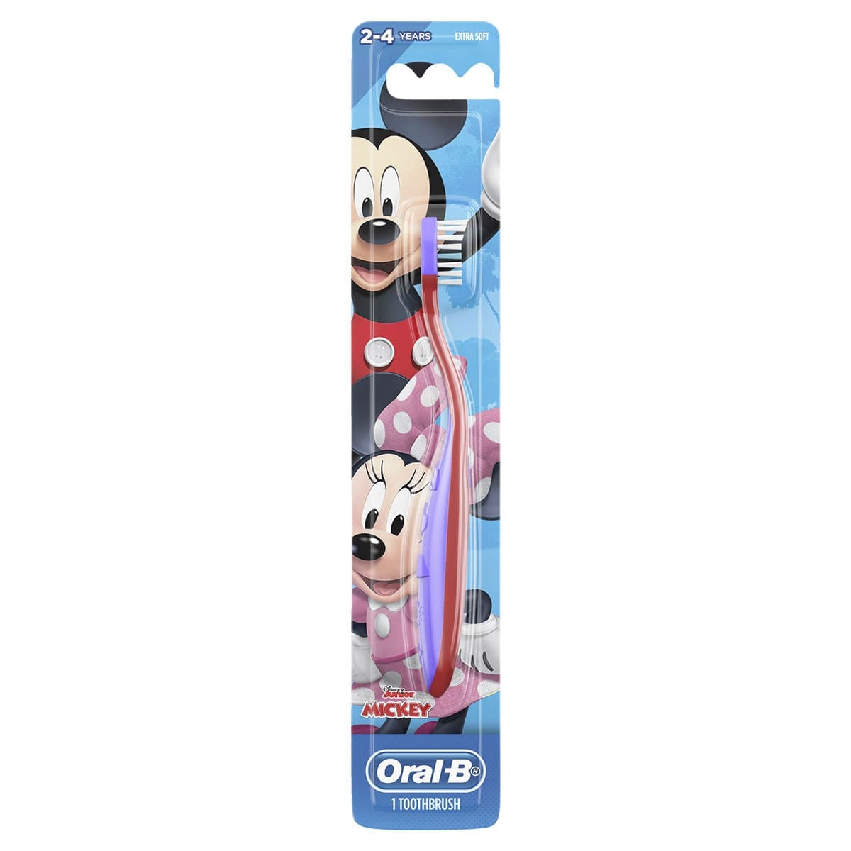 Oral B Stages 2 Toothbrush 2-4 Years 1 Pack (Designs Vary)