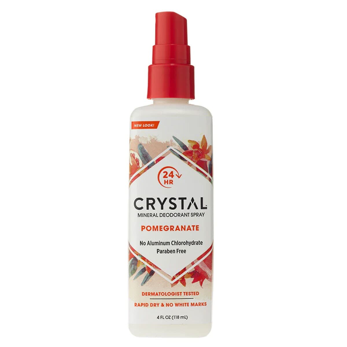 Crystal Mineral Deodorant Spray Pomegranate 118Ml