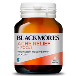 Blackmores Ache Relief + Focus 30 Capsules