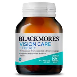 Blackmores Vision Care + Energy 60 Capsules