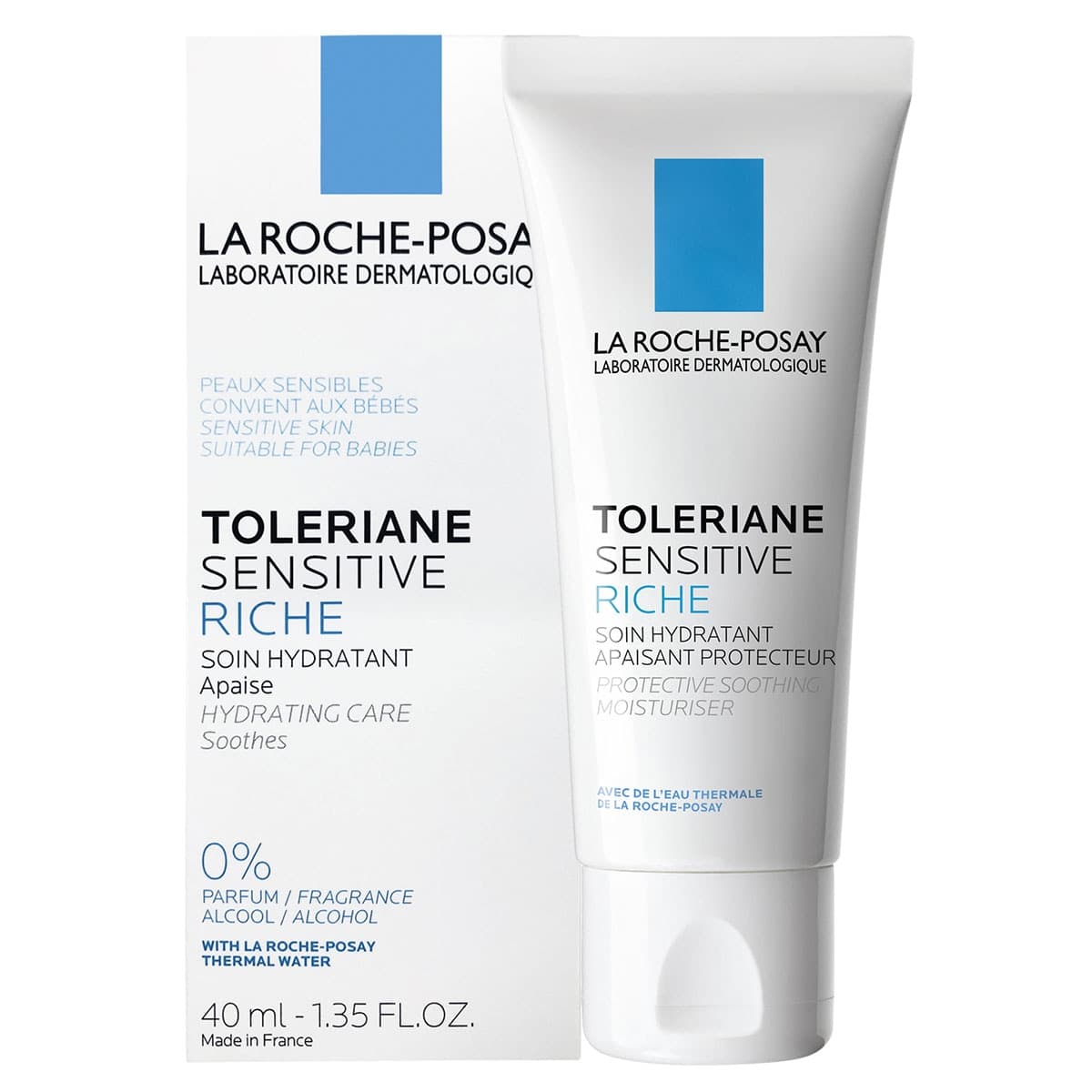 La Roche-Posay Toleriane Sensitive Rich Face Moisturiser 40Ml