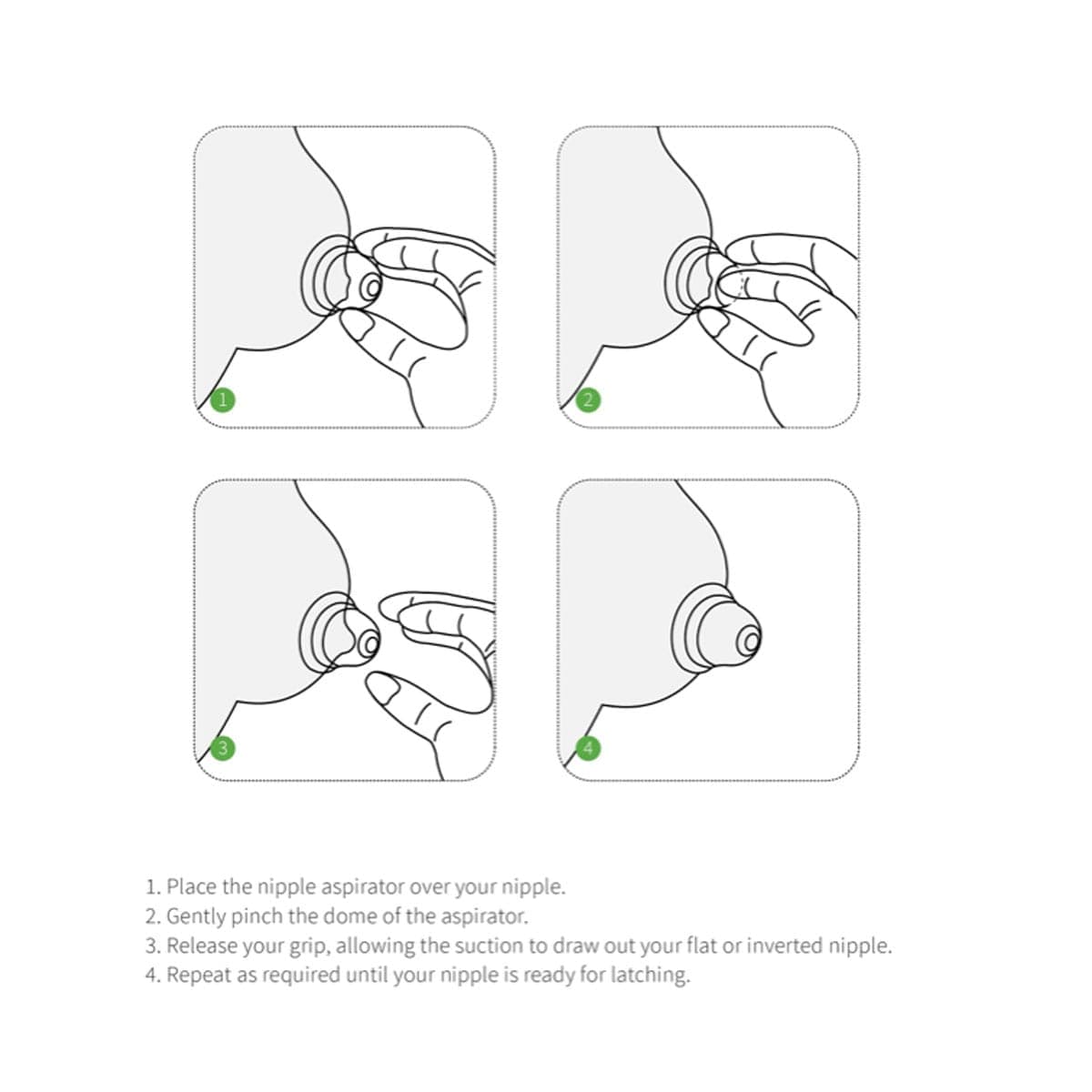 Thumbnail Haakaa Silicone Inverted Nipple Aspirators 2 Pack