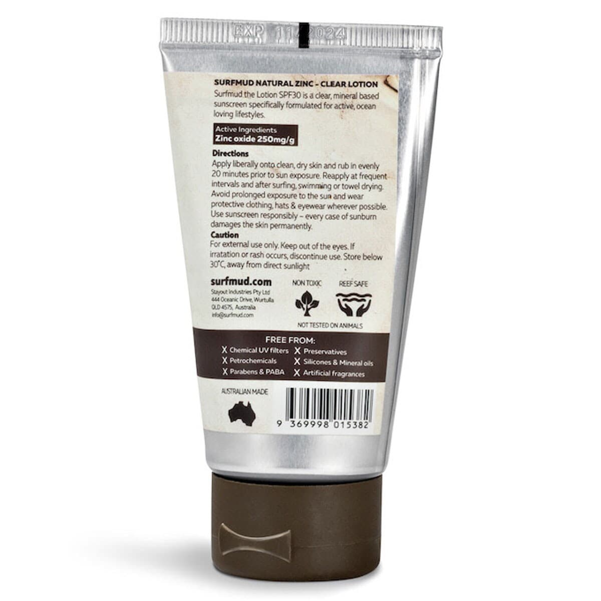 Thumbnail Surfmud Natural Zinc Sunscreen Lotion Spf30 50G