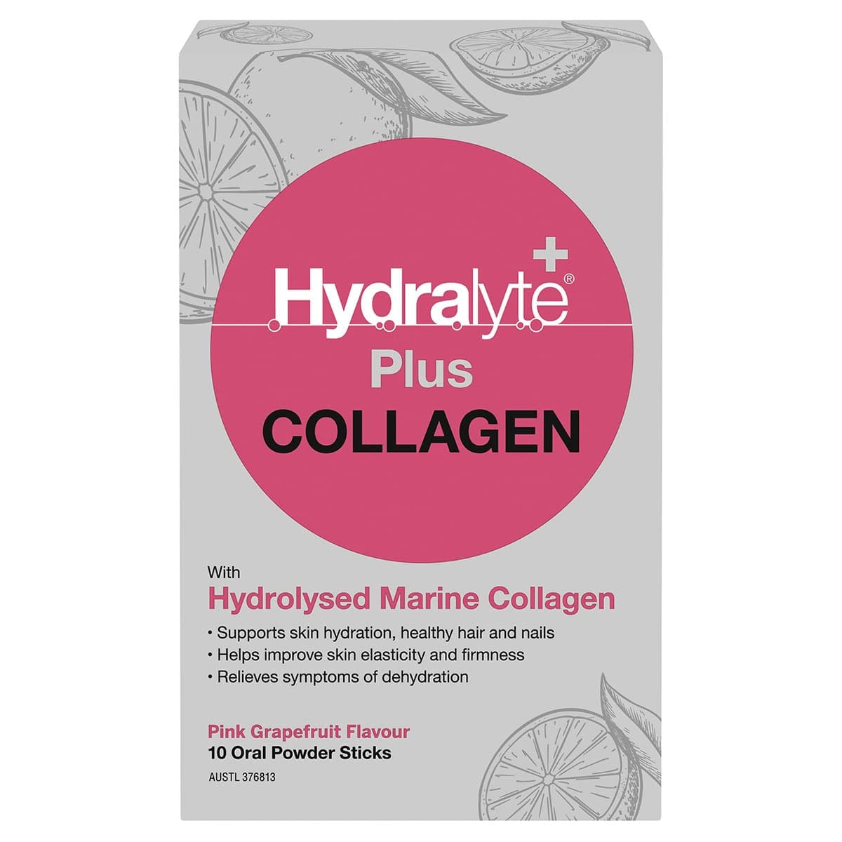 Hydralyte Plus Collagen Powder 10 Sticks