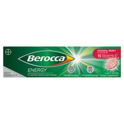 Berocca Energy Original Berry 15 Effervescent Tablet