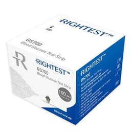 Rightest Gs700 Blood Glucose Test Strip 100 Strips