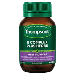 Thompsons B Complex Plus Herbs 60 Tablets