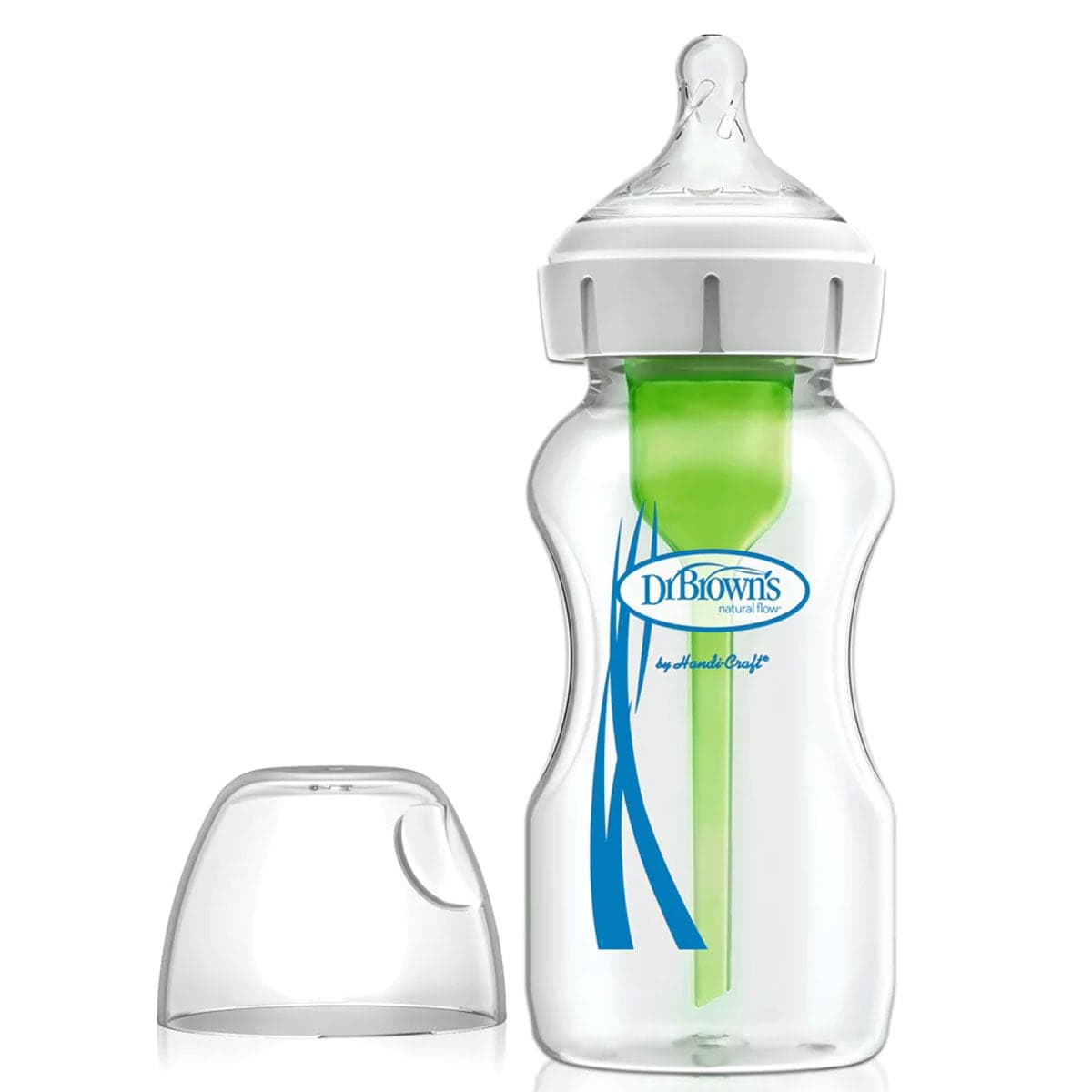 Thumbnail Dr Brown's Options+ Glass Wide Neck Baby Bottle 150Ml