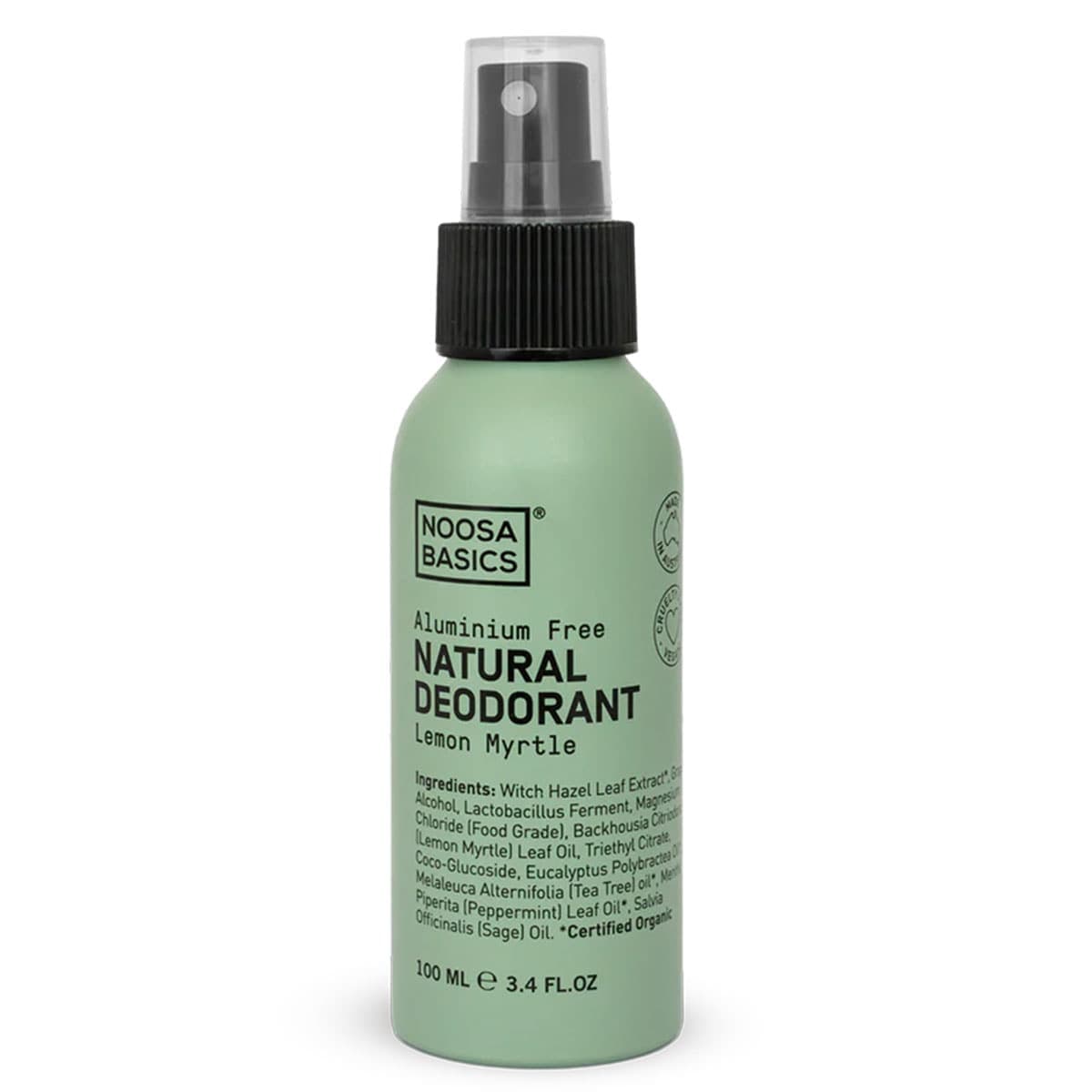 Noosa Basics Lemon Myrtle Deodorant Spray 100Ml