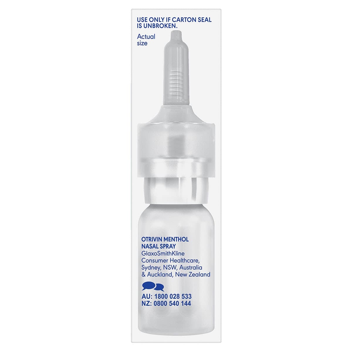 Thumbnail Otrivin Adult Nasal Spray Menthol Measured Dose 10ml