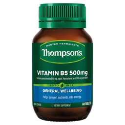 Thompsons Vitamin B5 500Mg 60 Tablets